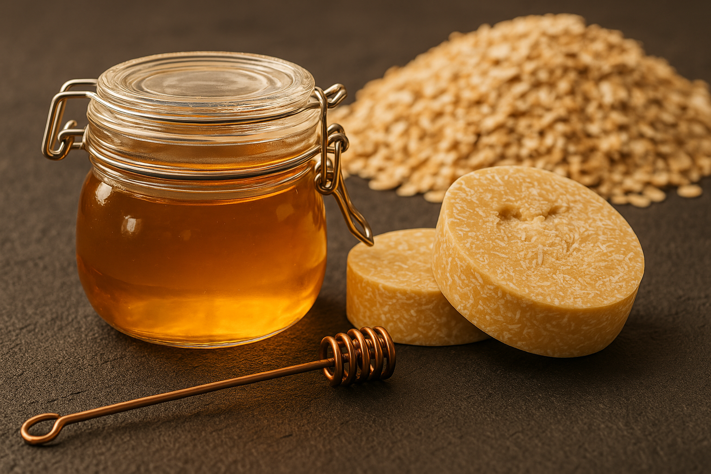 Shampoo de Avena y Miel 70gr