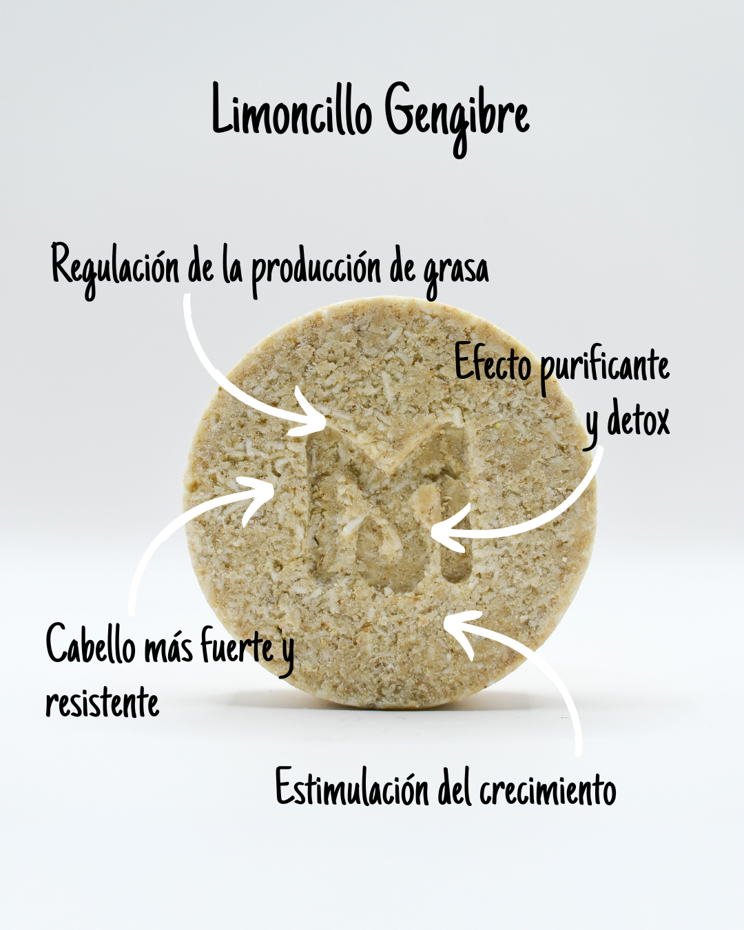 Shampoo de Gengibre y Limoncillo 70gr