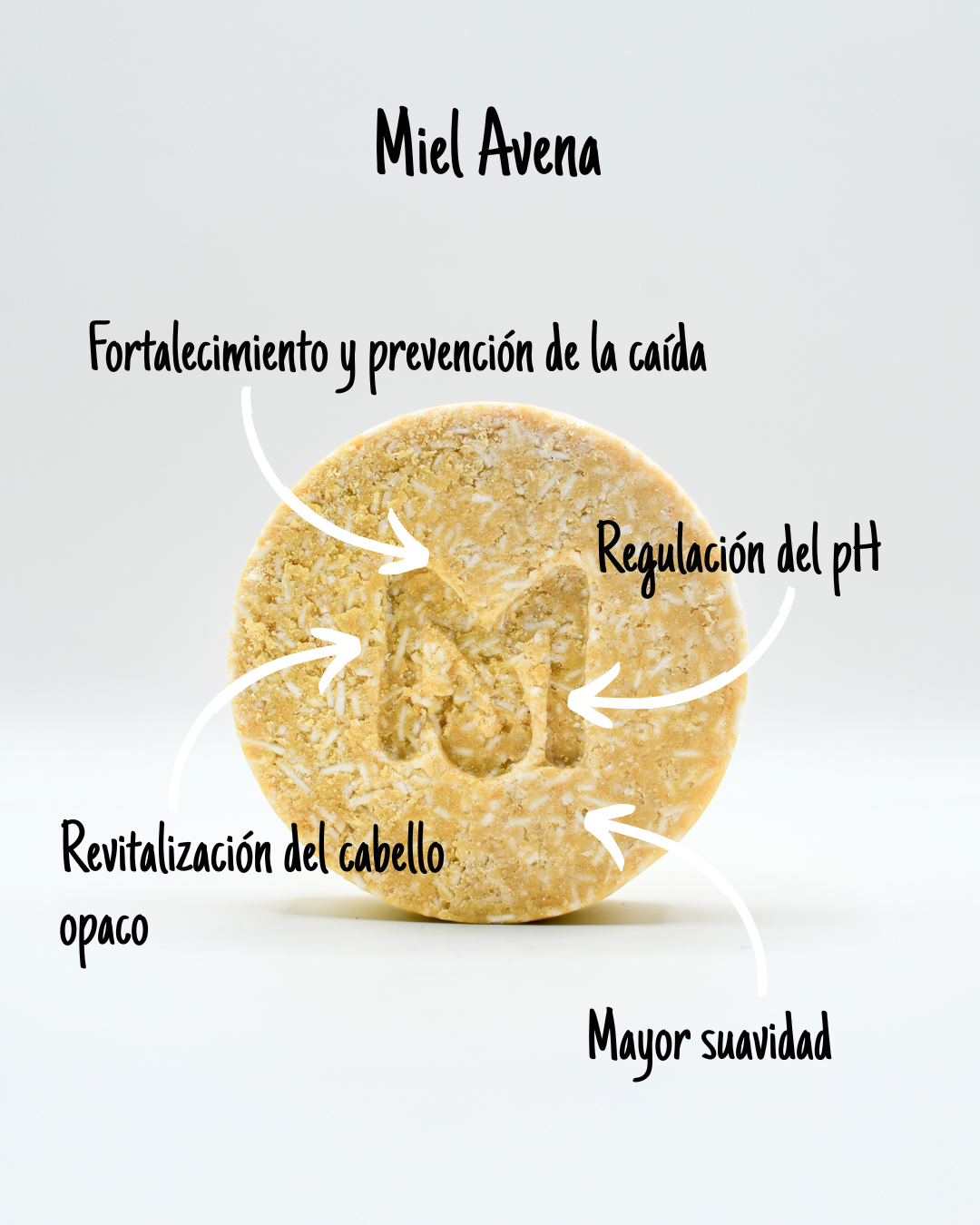 Shampoo de Avena y Miel 70gr